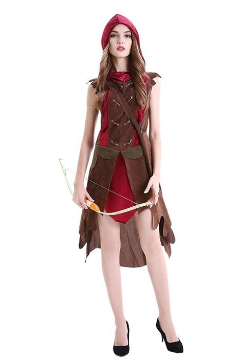 Princess Of Thieves Miss Robin Hood Adult Halloween Costume Ruby