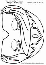 Princess Masks Printable Mask Mermaid Crown Royalty Fit sketch template