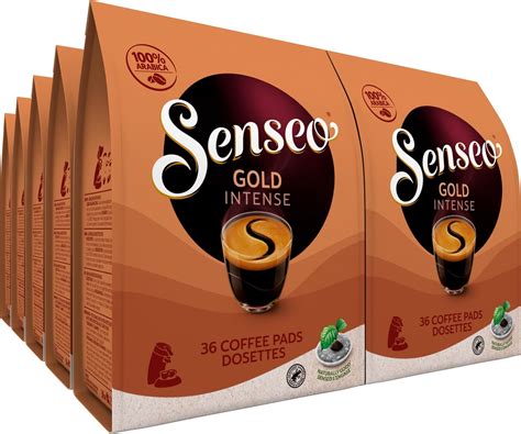 senseo gold intense koffiepads  intensiteit    pads bolcom