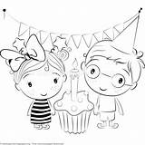 Celebration Pages Birthday Coloring Getcoloringpages sketch template