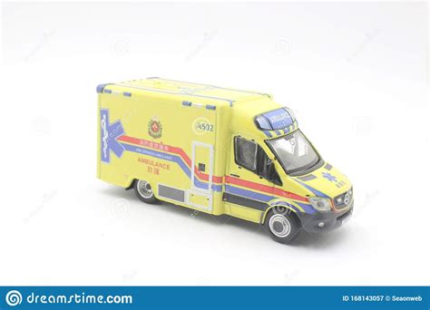 mini emergency car yellow ambulance medical service editorial photography image  doctor