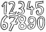 Number Transparent Crayon Numbers Drawing Background Getdrawings Onlygfx sketch template