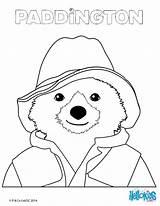 Paddington Coloring Pages Bear Printable Popular Book sketch template