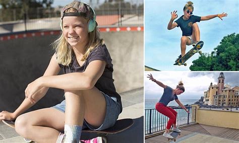 Poppy Starr Olsen The Australian Skate Boarding World Champion Who Has