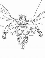 Superman Coloring Pages Batman Flying Vs Printable Logo Sheets Getcolorings Getdrawings Colorings sketch template