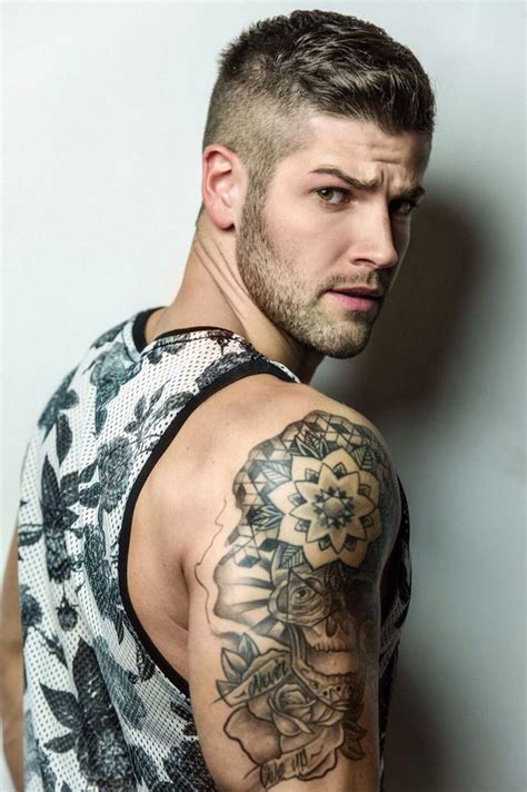 handsome guy hot men hot guys inked men gorgeous men tattoos for