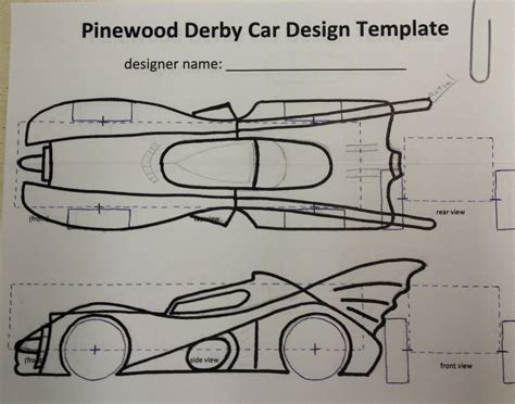 pinewood derby templates printable alma website