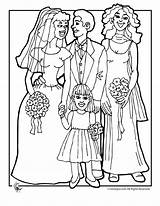 Coloring Party Wedding Pages sketch template