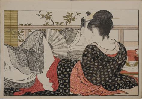 [article] la première exposition shunga de japon aimant plaisirs sensuels seulement pour les