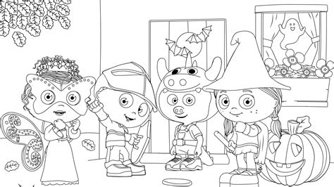 happy halloween coloring page kids coloring pbs kids  parents