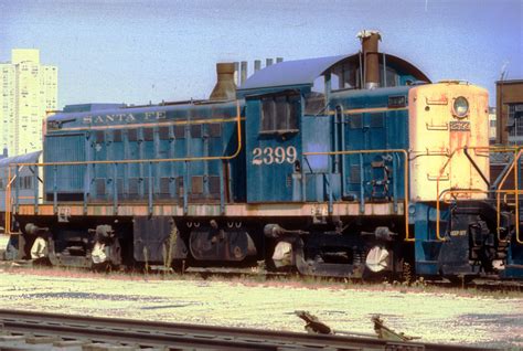 atsf  atsf passenger yard  chicago  september  rrradioman flickr