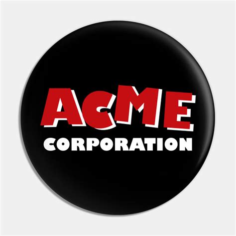 acme corporation acme corporation pin teepublic au
