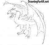 Wyvern Drawing Draw Paws Claws Erase Accurately Tail Lines Extra sketch template