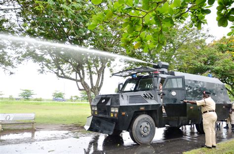 audit recommends water cannon    fight fires stabroek news
