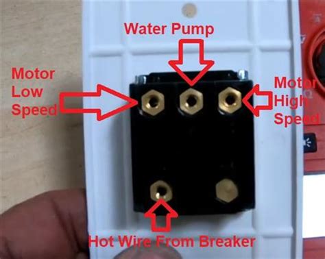 evaporative swamp cooler switch wiring hvac