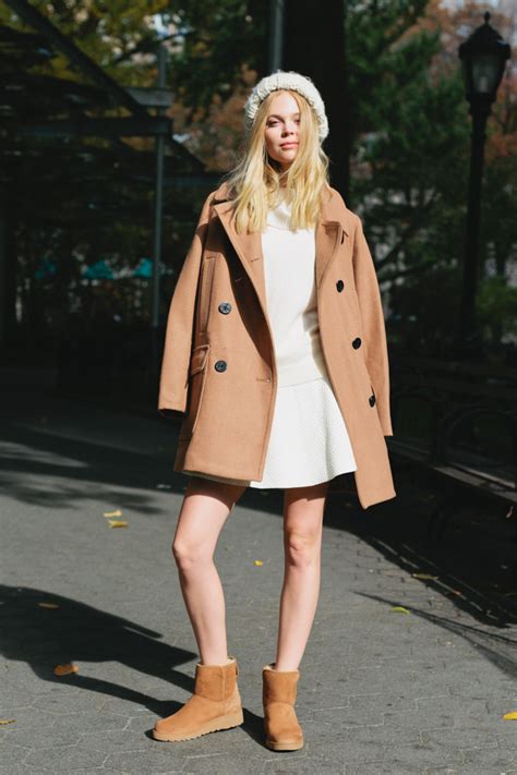 cute outfits to wear with uggs styled by rachel zoe glamour