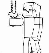 Minecraft Coloring Pages Wither Printable Steve Template Colouring Color Book Pdf Templates Getcolorings Getdrawings sketch template