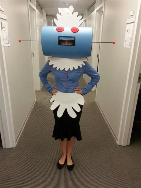 Rosie The Robot From The Jetsons Homemade Halloween Diy