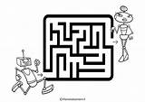 Labirinti Labirinto Facili Facilissimi Pianetabambini Singolarmente sketch template