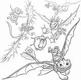 Dragon Train Coloring Pages Dragons Stormfly sketch template