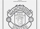 Pages Coloring United Manchester Man Logo Utd Madrid Real Sheets Cool Getdrawings Getcolorings Suitable Superior Printable Colorings sketch template
