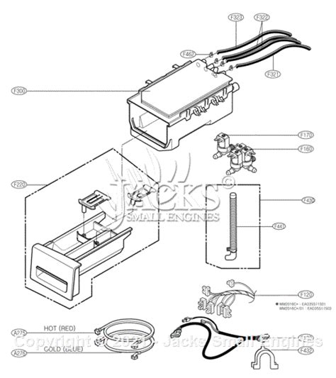 lg wmcw parts diagram  dispenser assembly