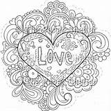 Coloring Pages Fancy Adult Printable Adults Cool 1000 Color Books Print Dress Kids Trippy Letters Valentine Digital Sheets Printables Heart sketch template