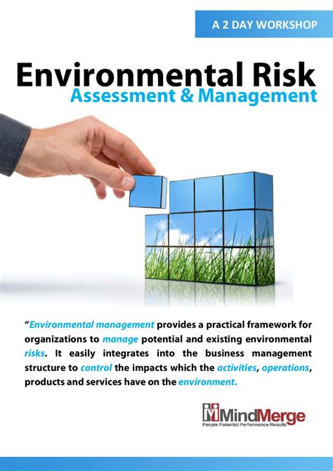 environmental risk assessment management  mind merge  issuu