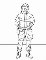 Coloringme Firefighter sketch template