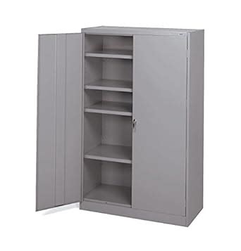 amazoncom storage cabinet wide      gray industrial scientific