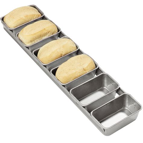 mini loaf pan   compartments carlisle webstaurantstore