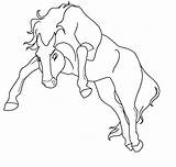 Paarden Kleurplaten Dieren Lineart Equine Coloriages Animaatjes sketch template
