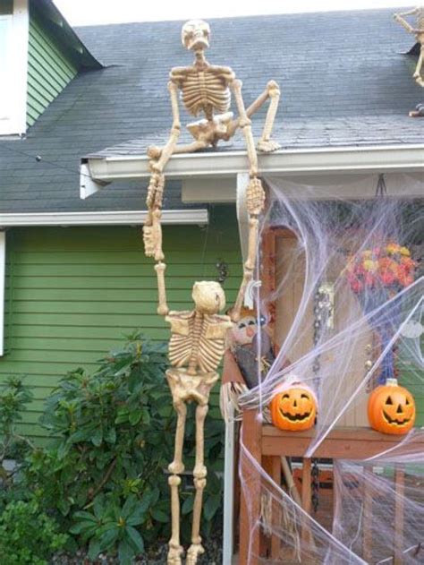 diy halloween outdoor decorations easy  cheap
