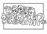 Ponis sketch template