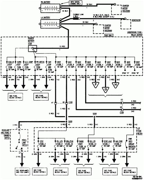 silverado wiring schematic