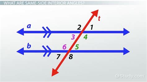 side interior angles examples