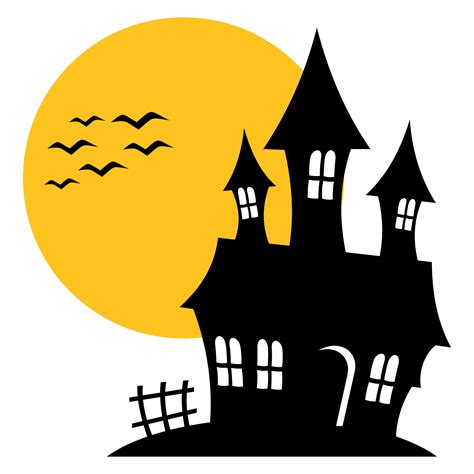 cartoon pictures  haunted houses    clipartmag