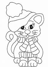 Coloring Scarf Winter Coat Pages Drawing Cat Getdrawings Looks Trench Getcolorings Beautifu Colorings Hat Beautiful sketch template