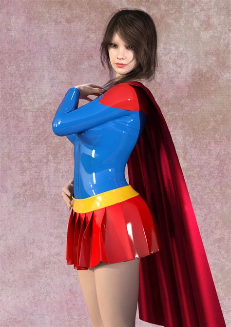 Supergirl Pinup By Rorilorid On Deviantart