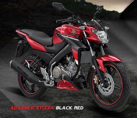 yamaha vixion advance stizza black red