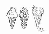 Boyama Dondurma Sayfası Okul öncesi sketch template