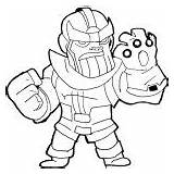 Infinity Gauntlet Coloring Pages Kids Thanos Marvel Tagged War Posted sketch template