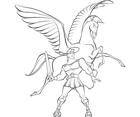 pegasus coloring page coloring home