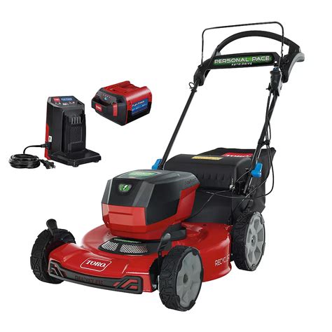 toro recycler    max lithium ion battery smartstow walk  lawn mower