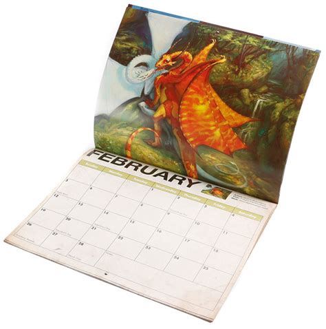 Finally The Dragon Sex Wall Calendar You Ve Been Waiting For Geekologie