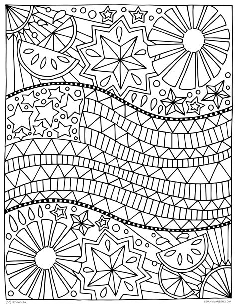hudtopics  printable july coloring pages