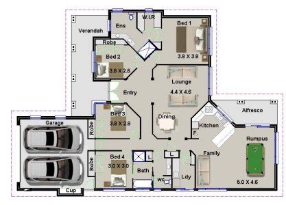 bedroom plan  clm  bed  bath double garage  bedroom  ranch style house plan