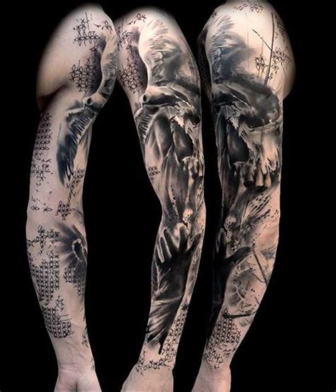 awesome examples  full sleeve tattoo ideas art  design