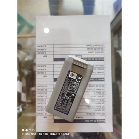 jual battery batre dji mini  original mini  se shopee indonesia