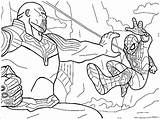 Thanos Wonder Coloriages sketch template